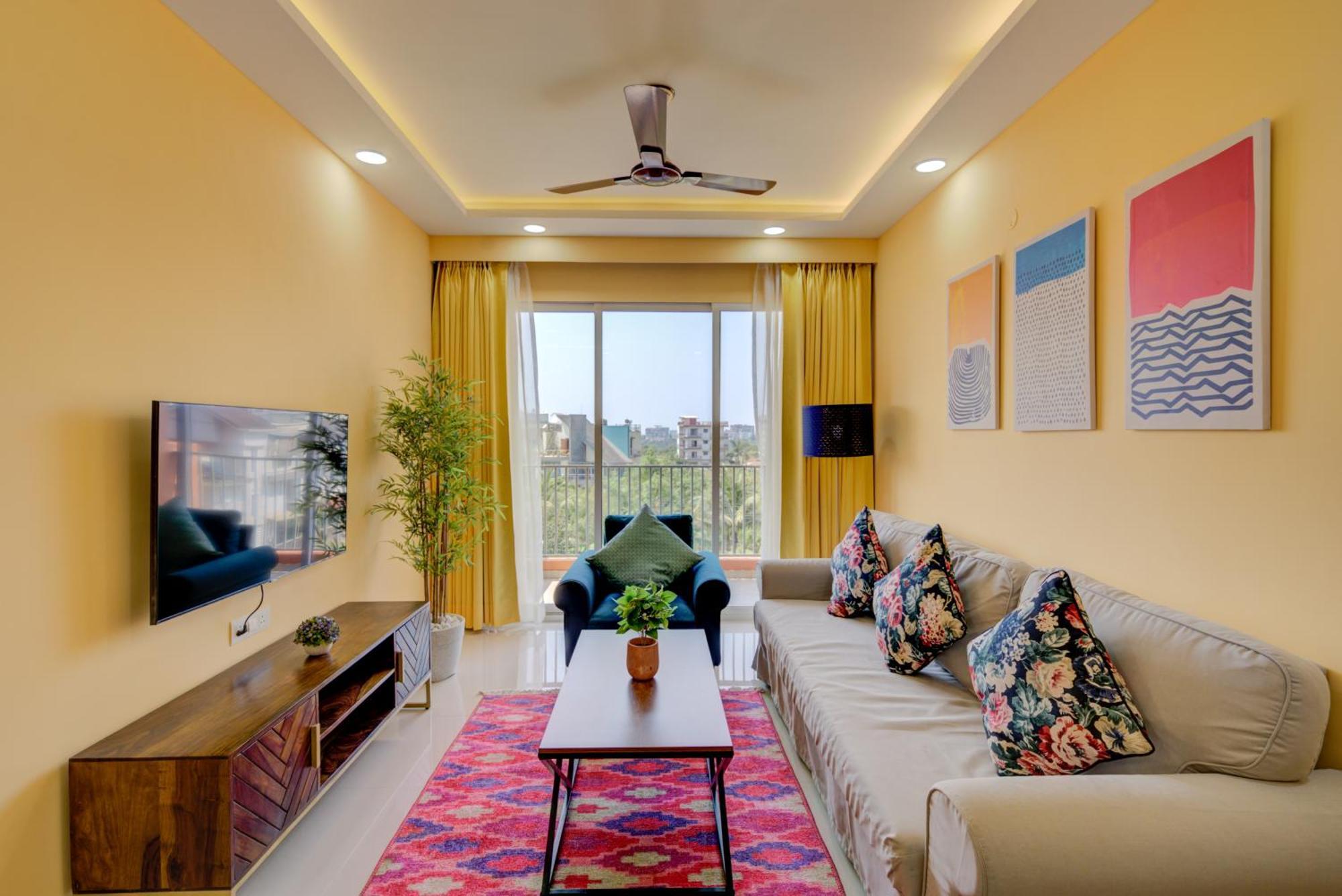 Apartament Luxe 2Bhk 10Min From Goi Airport With Pool Access Dabolim Zewnętrze zdjęcie